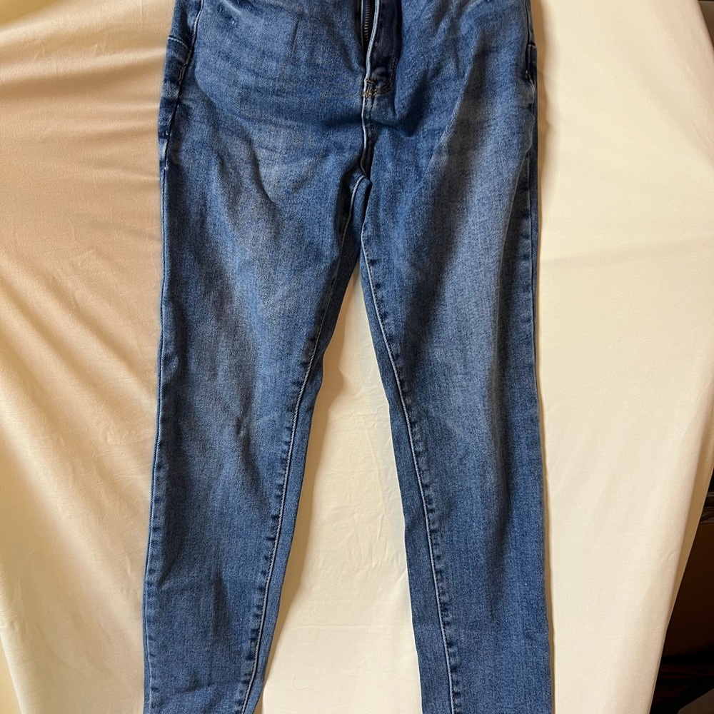 Wax Jean Blue Skinny Jeans